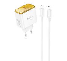 СЗУ Hoco CS41A Smart PD35W (1C) + Type-C to Lightning (00000071118_2)