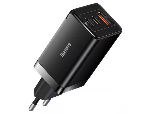 СЗУ Baseus GaN5 Pro 65W 2Type-C+USB 100W EU (CCGP12020) (00000063722_1)