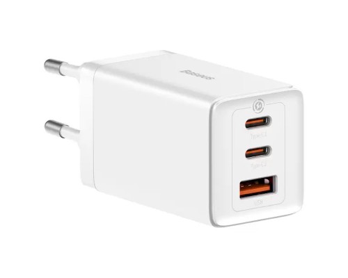 СЗУ Baseus GaN5 Pro 65W 2Type-C+USB 100W EU (CCGP12020) (00000063722_2)
