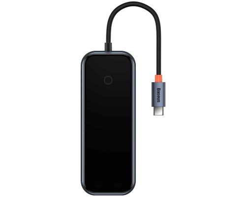 Переходник Baseus Hub AcmeJoy 4-Port Type-C (USB3.0*3+Type-C PD&Data*1) (WKJZ) (00000063727_1)