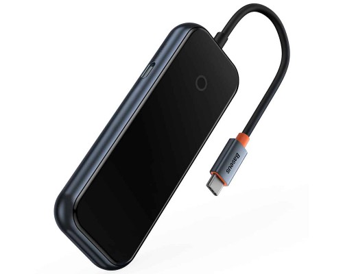 Переходник Baseus Hub AcmeJoy 4-Port Type-C (USB3.0*3+Type-C PD&Data*1) (WKJZ) (00000063727_1)