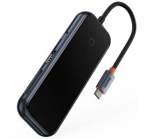Переходник Baseus Hub AcmeJoy 7-Port Type-C (HDMI*1+USB3.0*2+USB2.0*1+Type-C PD&Data*1+SD/TF) (WKJZ) (00000063729_1)