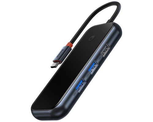 Переходник Baseus Hub AcmeJoy 7-Port Type-C (HDMI*1+USB3.0*2+USB2.0*1+Type-C PD&Data*1+SD/TF) (WKJZ) (00000063729_1)