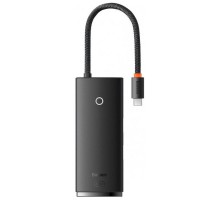 Переходник HUB Baseus Lite Series 6in1 (Type-C to HDMI + 2xUSB 3.0 + PD+SD/TF) (WKQX05) (00000063730_1)