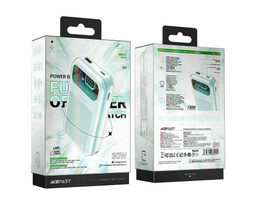 Портативное зарядное устройство Power Bank Acefast M2-20000 Exploration 30W 20000 mAh (00000066857_3)