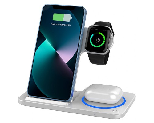 БЗУ WIWU Wi-W020 3 in 1 wireless charger (00000070329_1)