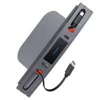 Переходник HUB Usams US-SJ649 60W Car Central Control Charging HUB For Tesla (3/Y) (00000070778_1)
