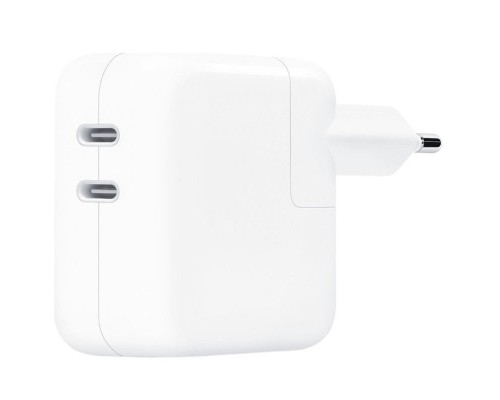 СЗУ 35W Dual USB-C Port Power Adapter for Apple (AAA) (no box) (00000068221_1)