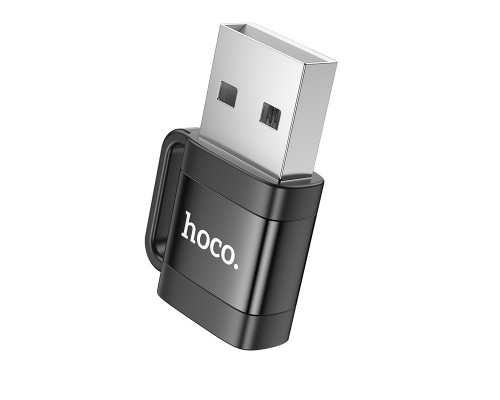 Переходник Hoco UA31D OTG USB male to Type-C female USB2.0 (00000073871_1)