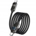 Дата кабель Hoco U137 Line with display Type-C to Type-C 60W (1.2m) (00000073872_1)