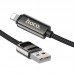 Дата кабель Hoco U137 Line with display USB to Lightning 2.4A/12W (1.2m) (00000073873_1)