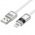 Дата кабель Hoco U137 Line with display USB to Lightning 2.4A/12W (1.2m) (00000073873_2)