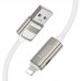 Дата кабель Hoco U137 Line with display USB to Lightning 2.4A/12W (1.2m) (00000073873_2)