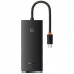 Переходник HUB Baseus Lite Series 4in1 (Type-C to 4xUSB 3.0) 1m (WKQX03) (00000063733_1)
