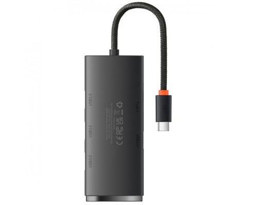Переходник HUB Baseus Lite Series 4in1 (Type-C to 4xUSB 3.0) 1m (WKQX03) (00000063733_1)