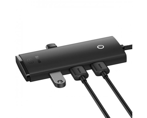 Переходник HUB Baseus Lite Series 4in1 (Type-C to 4xUSB 3.0) 25cm (WKQX03) (00000063734_1)