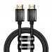 Дата кабель Baseus HDMI High Definition Series 8KHDMI To 8KHDMI (Zinc alloy) (1m) (WKGQ000001)) (00000066282_1)