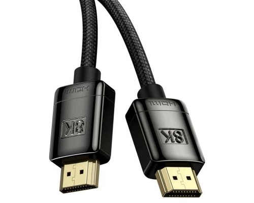 Дата кабель Baseus HDMI High Definition Series 8KHDMI To 8KHDMI (Zinc alloy) (1m) (WKGQ000001)) (00000066282_1)