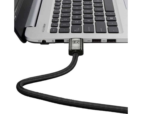 Дата кабель Baseus HDMI High Definition Series 8KHDMI To 8KHDMI (Zinc alloy) (1m) (WKGQ000001)) (00000066282_1)