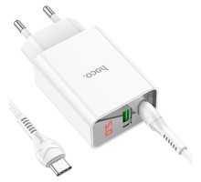 СЗУ HOCO C100A PD20W+QC3.0 + Type-C to Type-C (00000062861_1)