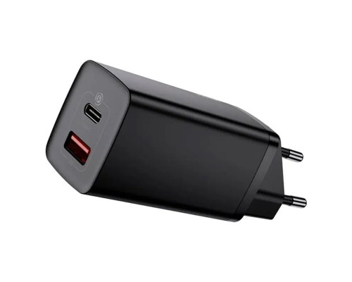 СЗУ Baseus GaN2 Lite QC (Type-C/USB 65W) with Type-C Cable (CCGAN2L-B01) (00000052337_1)
