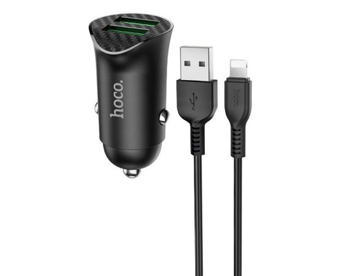 АЗУ Hoco Z39 QC3.0 (2USB) + Lightning (00000041718_2)