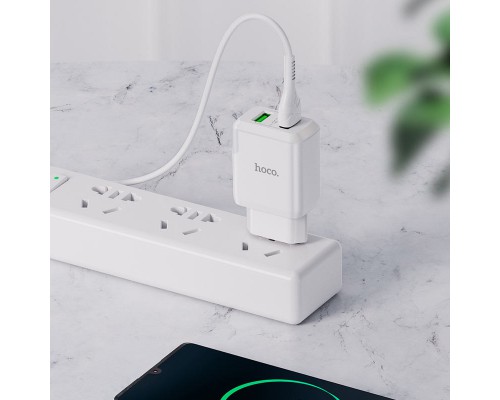 СЗУ HOCO N6 QC3.0 (2USB/3A) + USB - Type-C (00000048111_1)