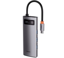 Переходник HUB Baseus Metal Gleam Series 5-in-1 Type-C (CAHUB-CX) (00000062777_1)