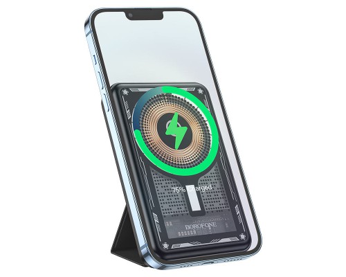 Портативное зарядное устройство Power Bank BOROFONE BJ29 PD20W+QC3.0 с БЗУ 10000 mAh (00000066332_1)