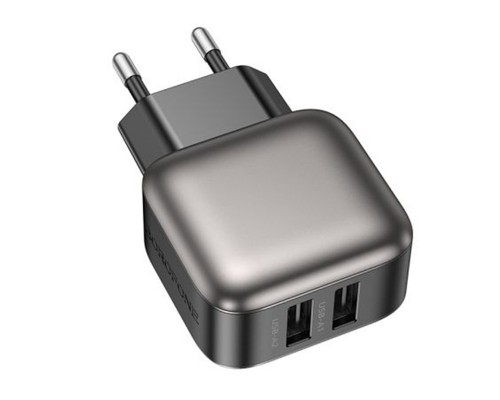 СЗУ Borofone BAS51A Absolute (2USB-A) + Lightning (00000073971_1)