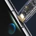 Дата кабель USAMS US-SJ590 Type-C to Type-C PD 100W Transparent Digital Display Cable (1.2m) (00000062628_1)