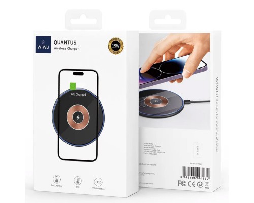 БЗУ WIWU Wi-W013 15W wireless charger (00000068518_1)