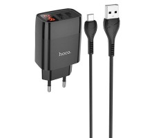 СЗУ HOCO C86A (2USB/2.4A) + MicroUSB (00000053016_2)