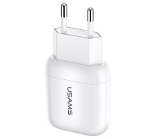 СЗУ USAMS US-CC077 T19 Single USB Travel Charger US Plug (00000051947_1)