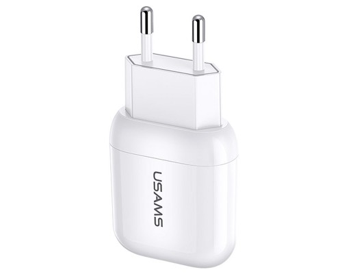 СЗУ USAMS US-CC077 T19 Single USB Travel Charger US Plug (00000051947_1)