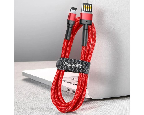 Дата кабель Baseus Cafule Lightning Cable Special Edition 2.4A (1m) (CALKLF) (00000031842_3)