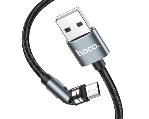 Дата кабель Hoco U94 "Universal magnetic" MicroUSB (1.2 m) (00000041685_1)
