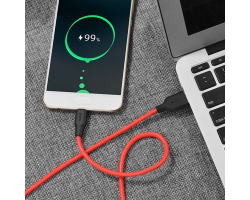 Дата кабель Hoco X21 Silicone Type-C Cable (1m) (00000032927_2)