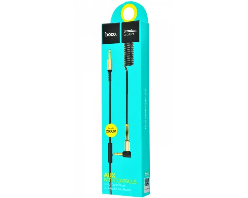 Аудио кабель Aux Hoco UPA02 With Mic (2m) (00000031092_1)