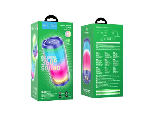 Bluetooth Колонка Hoco HC8 Pulsating colorful (00000049148_4)