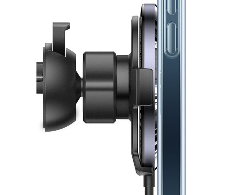 Автодержатель с БЗУ USAMS US-CD164 Ultra-Slim 15W (00000049262_1)