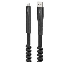 Дата кабель Hoco U78 "Cotton treasure elastic" lightning (1.2М) (00000039184_1)