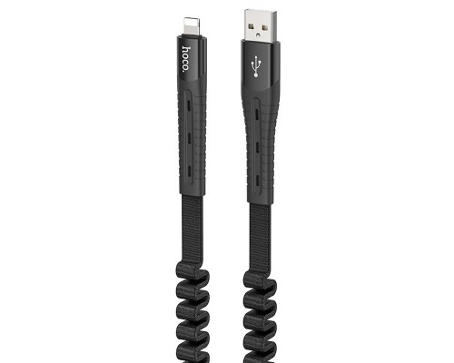 Дата кабель Hoco U78 "Cotton treasure elastic" lightning (1.2М) (00000039184_1)