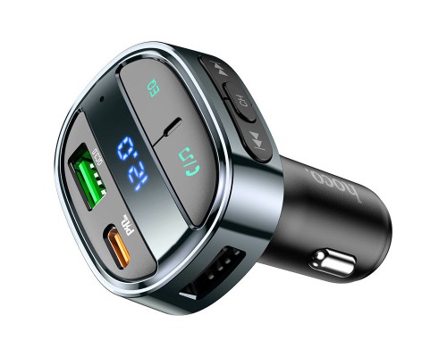 АЗУ FM модулятор HOCO E70 PD30W+QC3.0 (00000057457_1)
