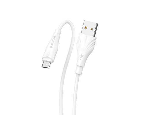 Дата кабель Borofone BX18 Optimal USB to MicroUSB (1m) (00000057024_1)