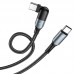 Дата кабель Hoco U100 "Orbit" Type-C to Type-C 100W (1.5m) (00000052965_1)
