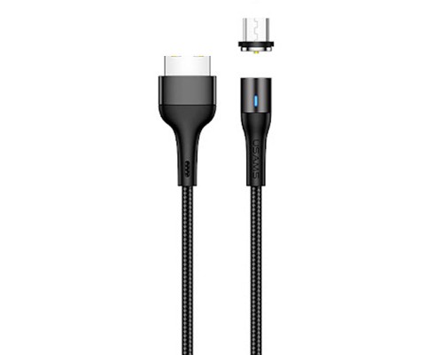 Дата кабель USAMS US-SJ338 U29 Magnetic USB to MicroUSB (2m) (00000049230_2)