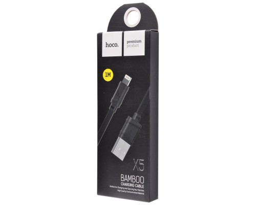 Дата кабель Hoco X5 Bamboo USB to Lightning (100см) (00000030279_2)