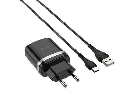 СЗУ Hoco C12Q Smart QC3.0 (1USB/3A) + Type-C (00000035260_2)