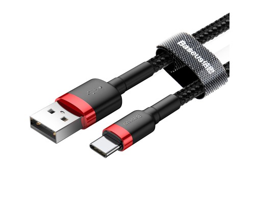 Дата кабель Baseus Cafule Type-C Cable 3A (0.5m) (CATKLF-A) (00000034279_2)